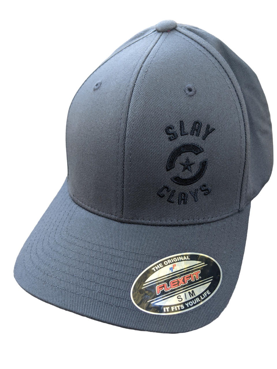 Gun Metal Flex Fit – Slay Clays